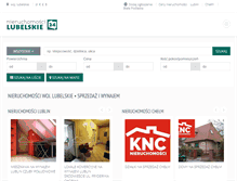 Tablet Screenshot of nieruchomosci-lubelskie-24.pl